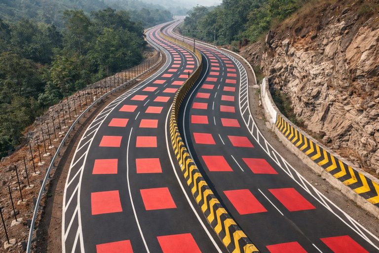 Innovación salva vidas: La «Carretera Roja» de la India que enseña sobre convivencia