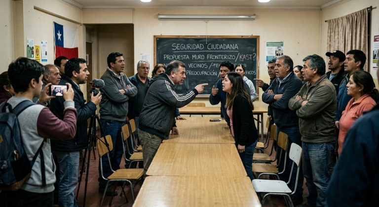 El muro de las ideas: Polarización, monopolio moral y racionalidad en el barrio