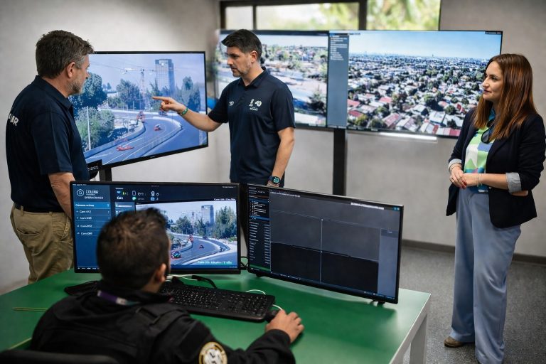 Pórticos, cámaras y la ilusión del control en Estación Central